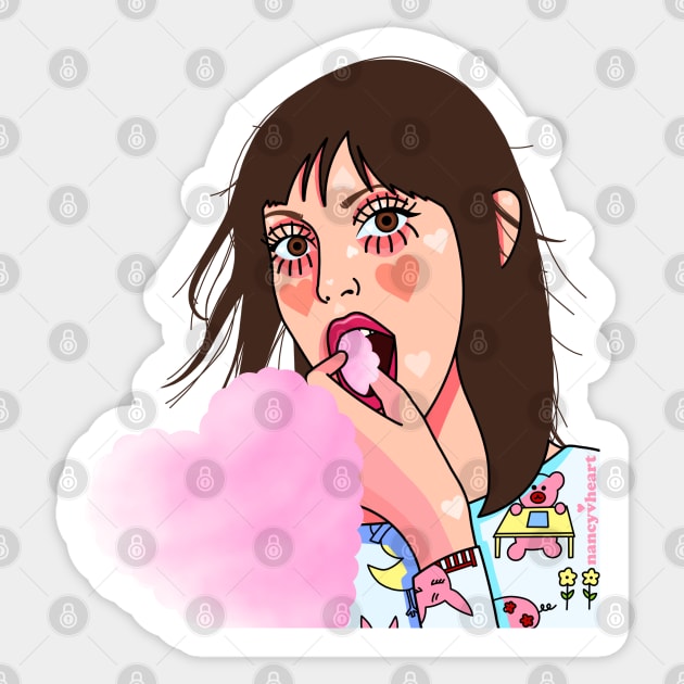 Shelley Duvall 70s Cute Sticker by Nancyvheart 